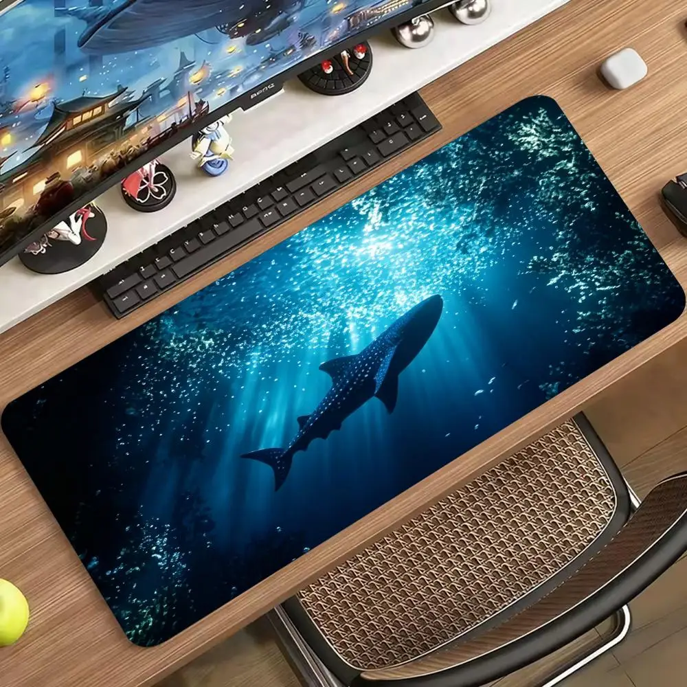 Deep Sea Whale Shark – großes  – Desk Setup Pc And Laptop Bewertung und Preis
