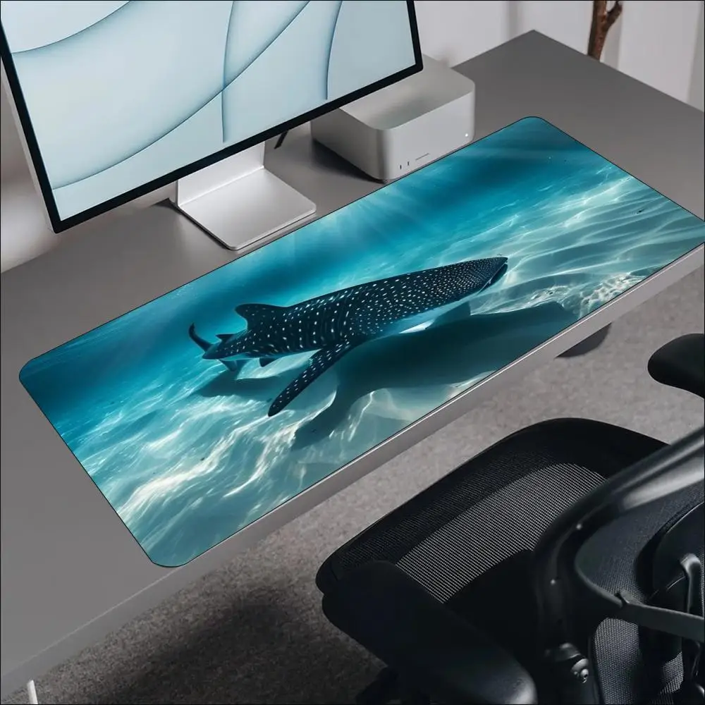 Deep Sea Whale Shark – großes  – Desk Setup Pc And Laptop Bewertung und Preis