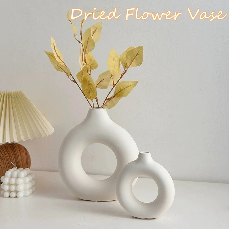 Kreative Donut-förmige Vase, K – Desk Setup Minimalist Bewertung und Preis