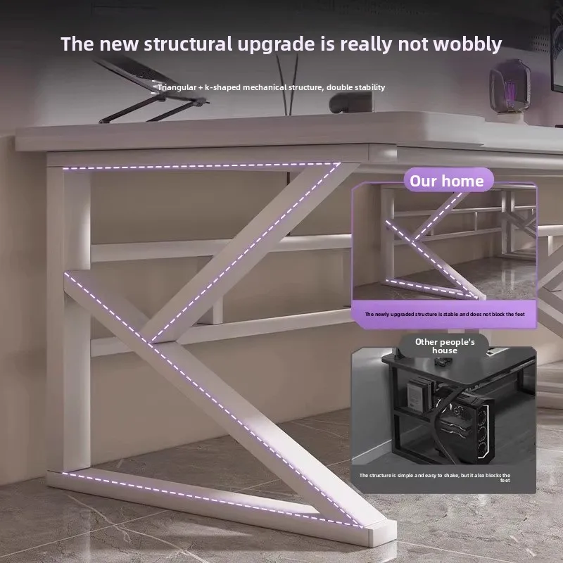 Doppelter Computertisch für zw – Desk Setup L Shaped Bewertung und Preis